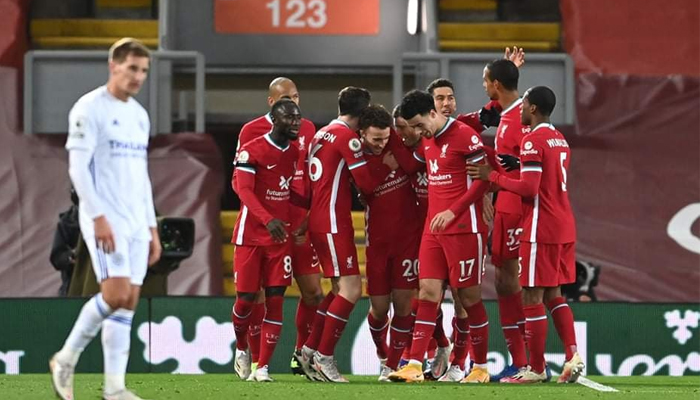 লেস্টারকে হারিয়ে লিভারপুলের নতুন রেকর্ড