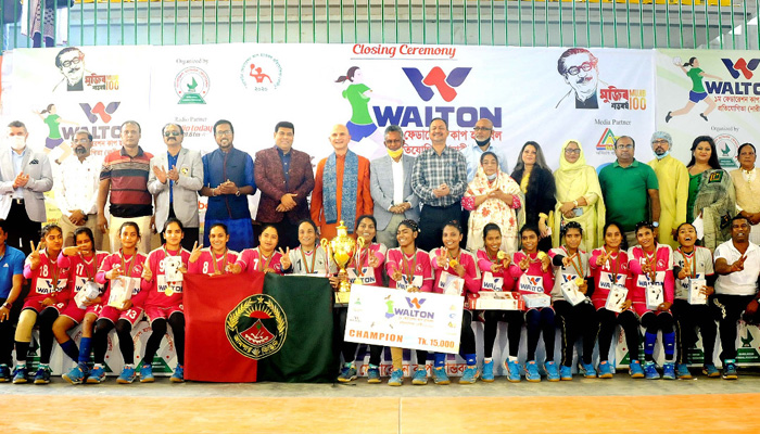 নারী হ্যান্ডবলে বাংলাদেশ আনসার সেরা