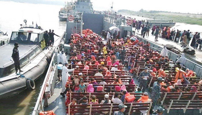 রোহিঙ্গা স্থানান্তর নিয়ে ‘ভুল ব্যাখ্যা’ নয়