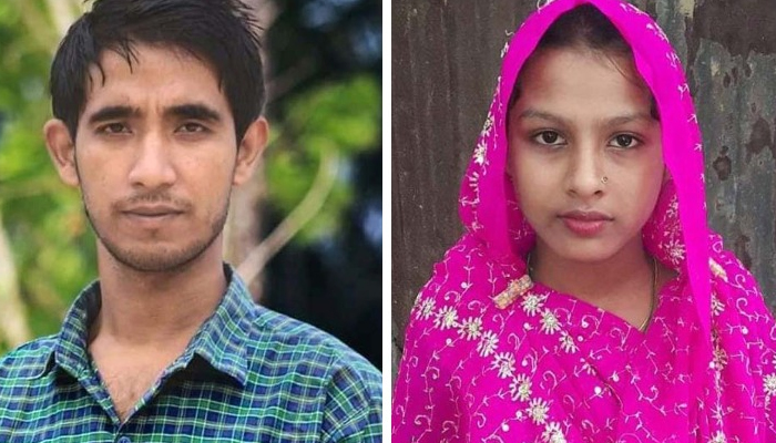 আগুনে পুড়ে মারা গেছে নব দম্পতি