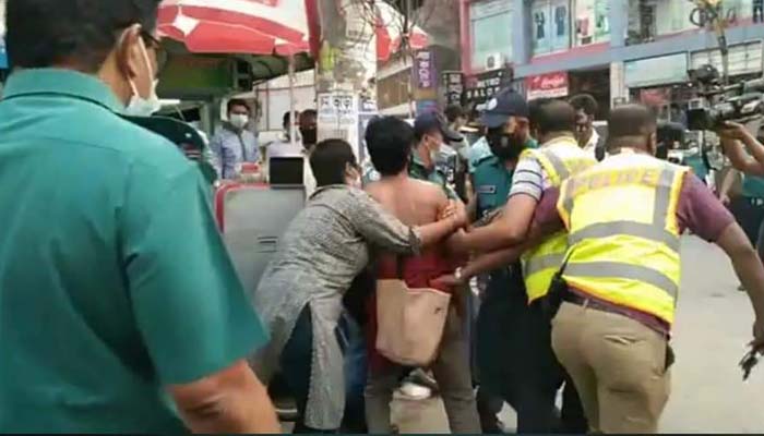 রাজশাহীতে মোদি বিরোধী কর্মসূচি থেকে আটক ১০