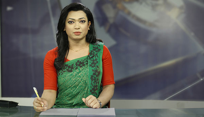 দেশে সংবাদ পাঠে প্রথম তৃতীয় লিঙ্গের শিশির