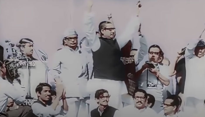 ছবিতে ঐতিহাসিক ৭ মার্চ