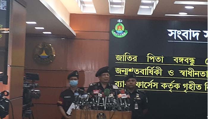 বঙ্গবন্ধুর জন্ম শতবার্ষিকীতে ত্রিমাত্রিক নিরাপত্তা দিবে র‌্যাব