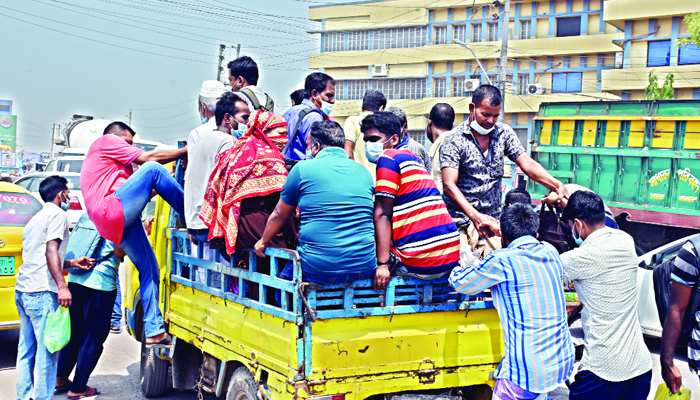 স্বাস্থ্যবিধি উপেক্ষিত