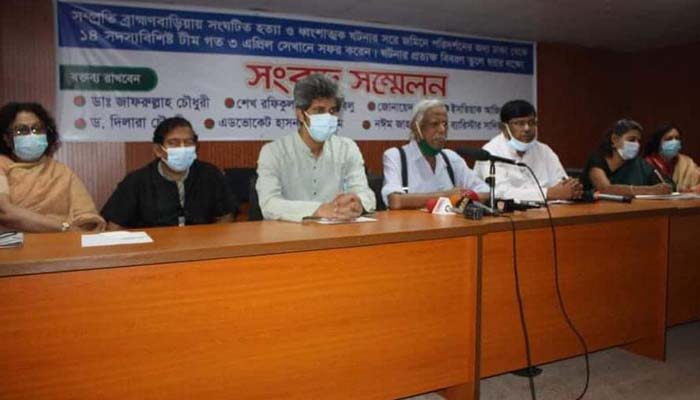 ব্রাহ্মণবাড়িয়ার ঘটনায় তৃতীয় কোন রাষ্ট্রের ইন্ধন রয়েছে: ডা. জাফরুল্লাহ