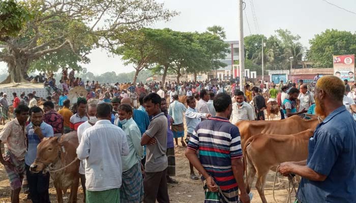 রাণীনগরে চলছে ঢিলেঢালা লকডাউন
