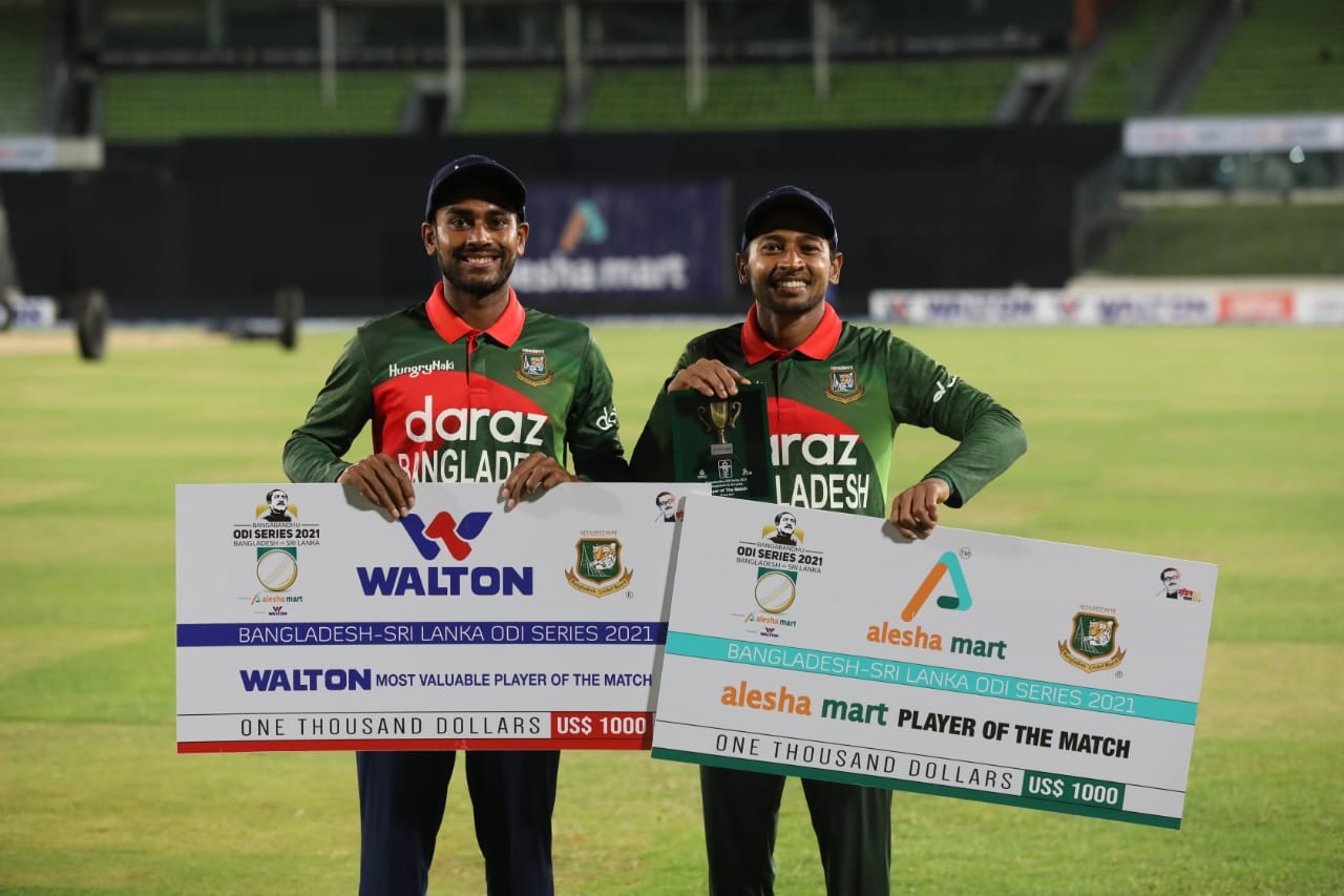 জয়ে অবদান রাখতে পারলে ভালো লাগে: ম্যাচসেরা হয়ে মুশফিক