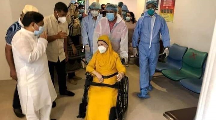 সিসিইউতে স্বাভাবিক শ্বাস-প্রশ্বাস নিচ্ছেন খালেদা জিয়া