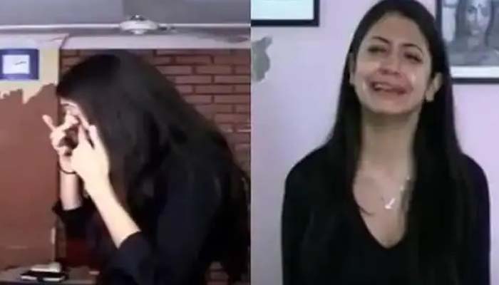 চোখে গ্লিসারিন লাগিয়ে কাঁদছেন আনুষ্কা!