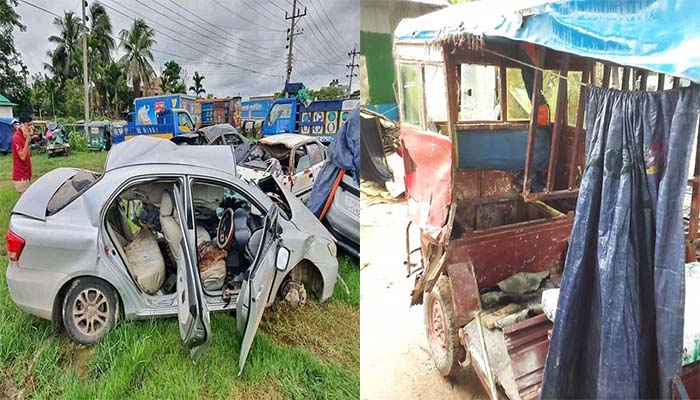 কুমিল্লায় পৃথক দুটি সড়ক দুর্ঘটনায় চার জনের মৃত্যু