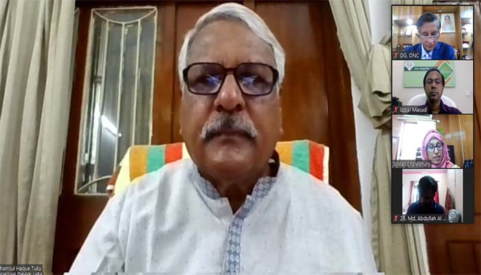 মাদকের আগ্রাসন কমাতে ডোপ টেস্ট জরুরি: শামসুল হক টুকু
