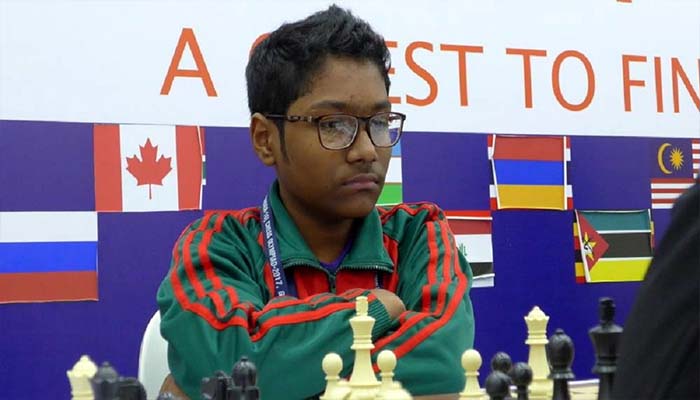 আন্তর্জাতিক রেটিং দাবায় চ্যাম্পিয়ন ফাহাদ