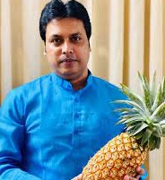 হাঁড়িভাঙ্গার ফিরতি গিফট রাণী জাতের আনারস