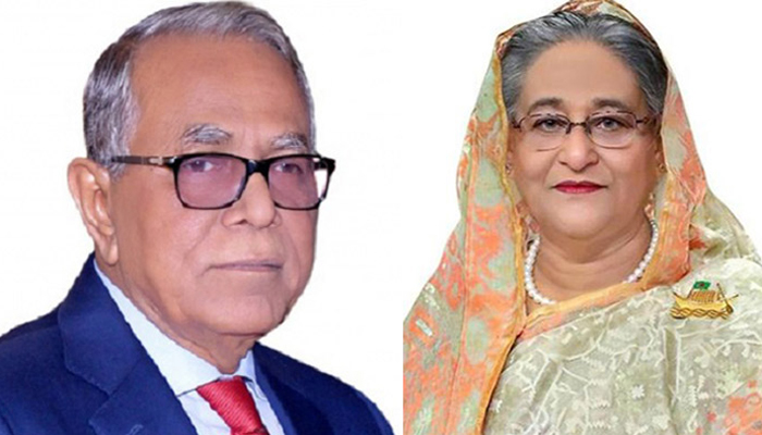 রাষ্ট্রপতি ও প্রধানমন্ত্রীর শোক
