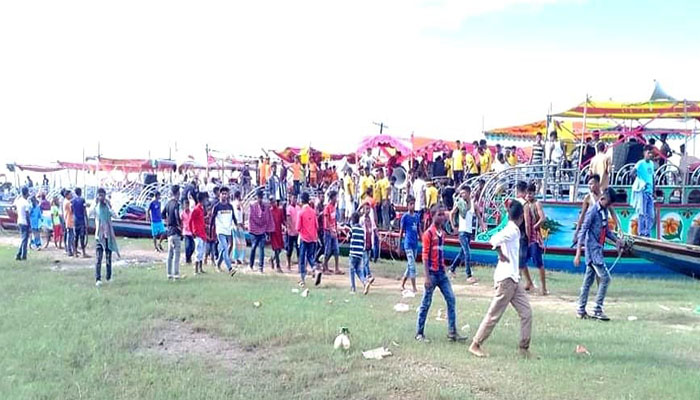 সুনামগঞ্জে সরকারি নিষেধাজ্ঞা উপেক্ষা করে পর্যটকদের ভিড়