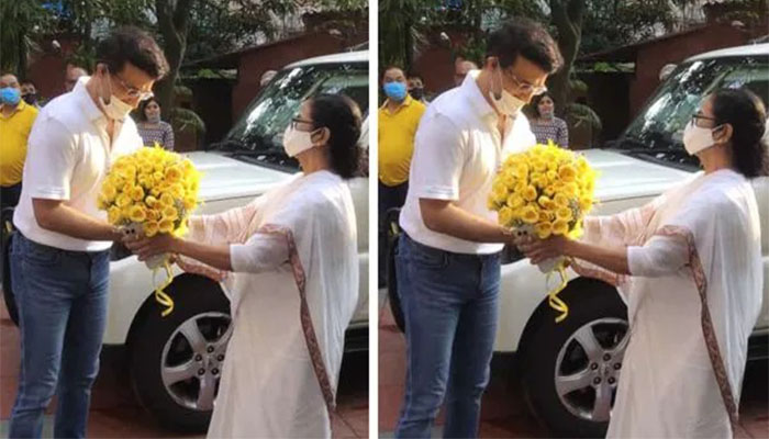 জন্মদিনে শুভেচ্ছা জানাতে সৌরভের বাড়িতে মুখ্যমন্ত্রী মমতা