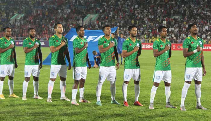 ফিফা র‌্যাঙ্কিংয়ে এক ধাপ পেছালো বাংলাদেশ