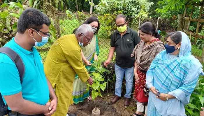 দুর্লভ উদ্ভিদ সংরক্ষণে জাবিতে ২০০টি বৃক্ষরোপণ