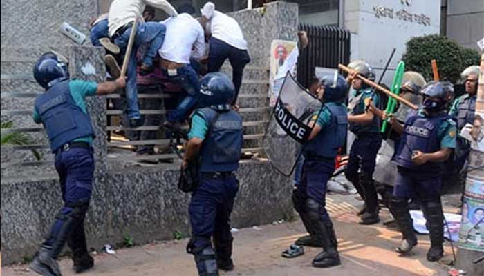 নয়াপল্টনে বিএনপি-পুলিশ সংঘর্ষে আসামি ১৫০০