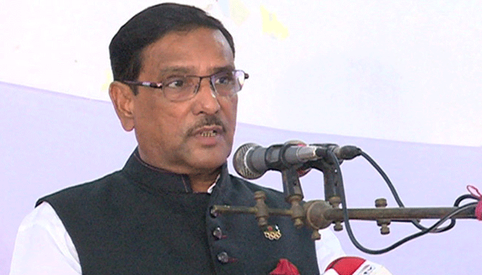 সড়কে শৃঙ্খলা না ফিরলে ব্যর্থ হবে সব উন্নয়ন: ওবায়দুল কাদের