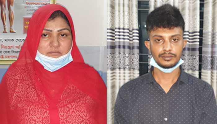 কোটি টাকার আইসসহ জামাই-শাশুড়ি গ্রেপ্তার