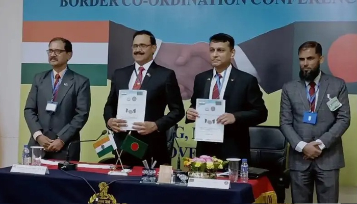 সীমান্ত অপরাধের তথ্য বিনিময়ে সম্মত বিএসএফ-বিজিবি