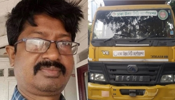 ময়লার গাড়িচাপায় গণমাধ্যমকর্মী নিহতের ঘটনায় চালক গ্রেপ্তার