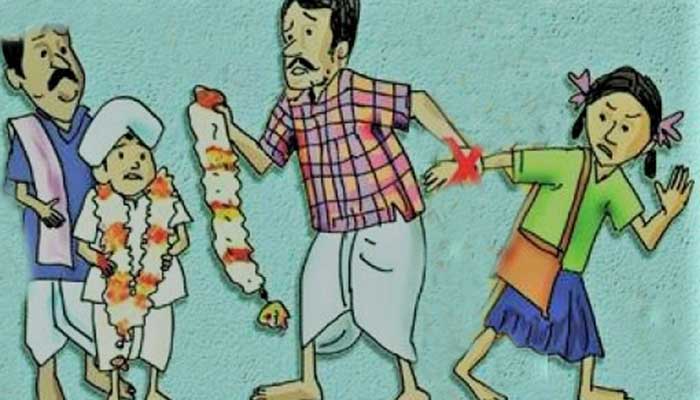 বড়লেখায় বাল্যবিয়ের দায়ে কনের বাবাকে জরিমানা