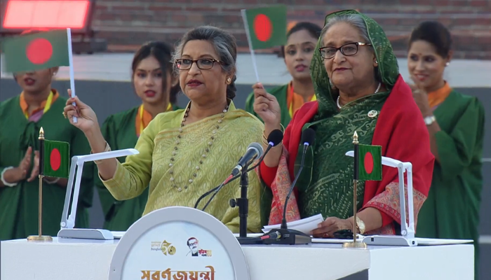 প্রধানমন্ত্রীর কাছে উন্নত-সমৃদ্ধ দেশ গড়ার শপথ নিলেন দেশবাসী (ভিডিও)