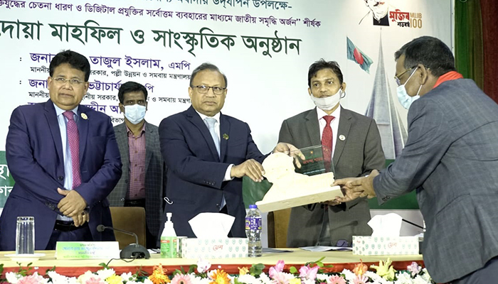 মৃত্যুর মুখোমুখি হয়েও আপোষ করেননি বঙ্গবন্ধু: স্থানীয় সরকার মন্ত্রী