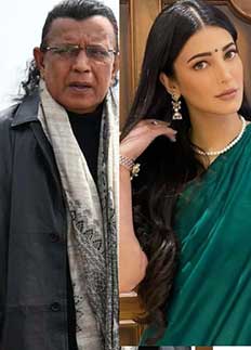 ওয়েব সিরিজে মিঠুন চক্রবর্তীর সঙ্গে শ্রুতি হাসান