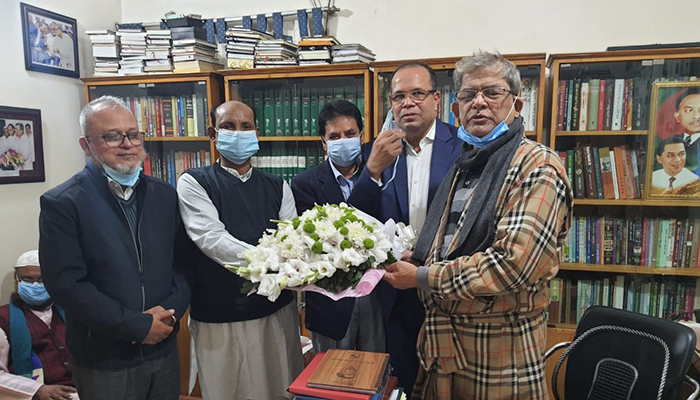 মির্জা ফখরুলের সঙ্গে এনপিপি’র শীর্ষনেতাদের সাক্ষাৎ