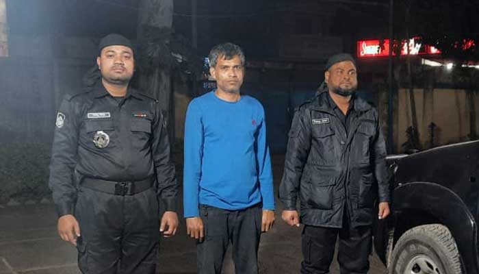 আখাউড়ায় সাজাপ্রাপ্ত পলাতক আসামি আটক