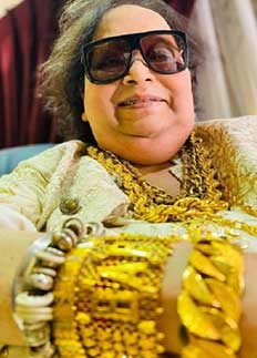 সোনাই আমার ভগবান: বাপ্পী লাহিড়ীর গা ভর্তি সোনার রহস্য কী