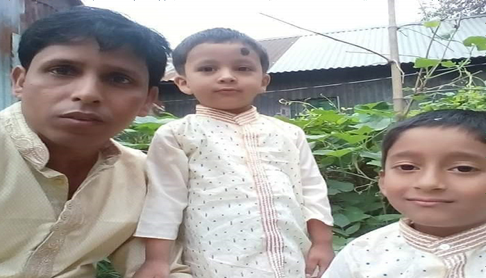 অগ্নিদগ্ধ বাবা-ভাইয়ের পর না ফেরার দেশে শিশু জয়