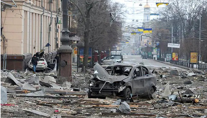 ইউক্রেনের দ্বিতীয় বৃহত্তম শহর খারকিভ দখল করলো রাশিয়া