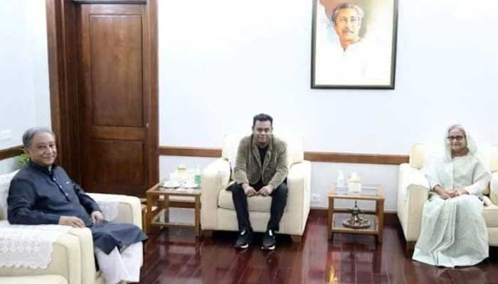 প্রধানমন্ত্রীর সঙ্গে এ আর রহমানের সাক্ষাৎ