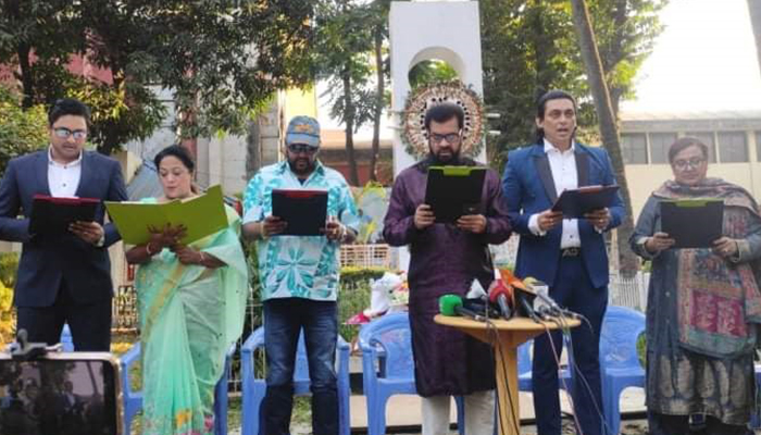 শপথ নিলেন ডিপজল, জায়েদ, সুচরিতা, অরুণা ও জয় চৌধুরী