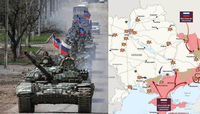 পূর্ব ইউক্রেনের সঙ্গে দক্ষিণ ইউক্রেনও দখলে নিতে চায় রাশিয়া