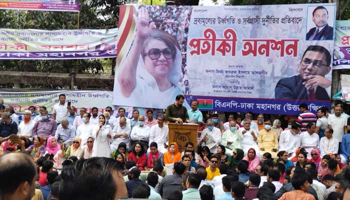 আওয়ামী লীগকে সরাতে না পারলে জনগণ স্বস্তি পাবে না: ফখরুল