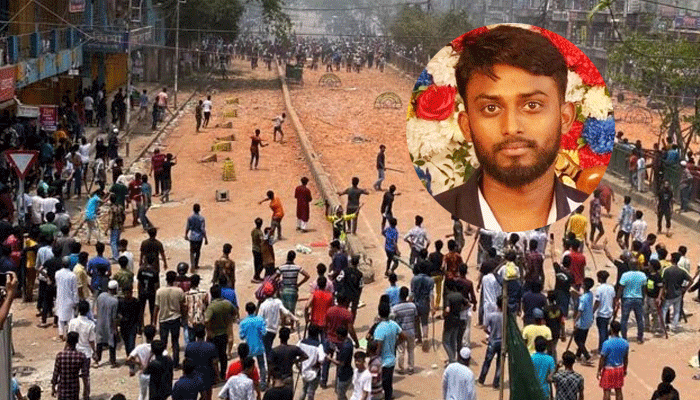 নিউমার্কেটে সংঘর্ষে আহত দোকান কর্মচারী মোরসালিনের মৃত্যু