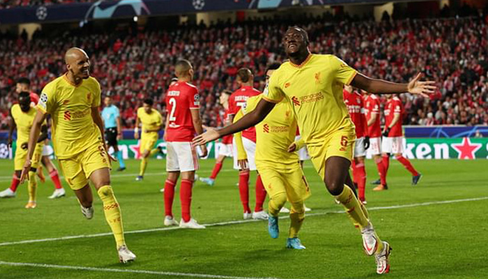 চ্যাম্পিয়নস লিগে বড় জয়ে সেমি ফাইনালের পথে লিভারপুল