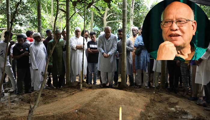 বাবা-মায়ের পাশে চিরনিদ্রায় আবুল মাল আবদুল মুহিত