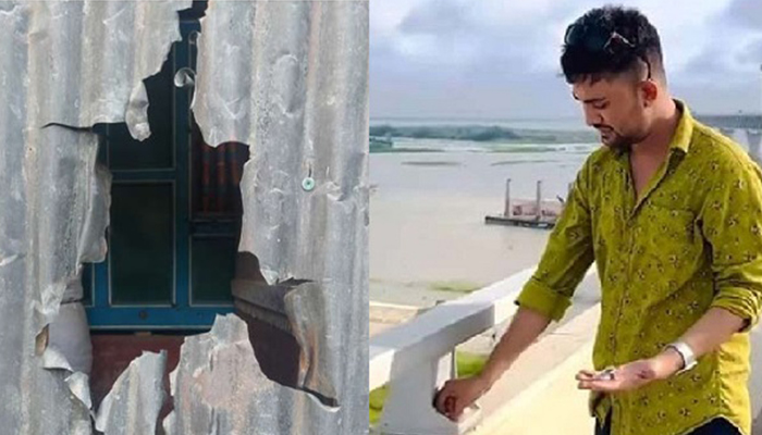 পদ্মা সেতুর নাট খোলা সেই যুবকের বাড়িতে হামলা-ভাঙচুর