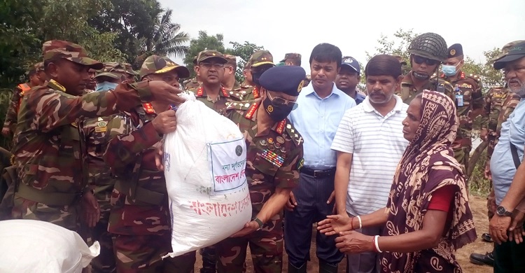 যত দূরেই হোক ত্রাণ পৌঁছে দেয়া হবে: সেনাপ্রধান