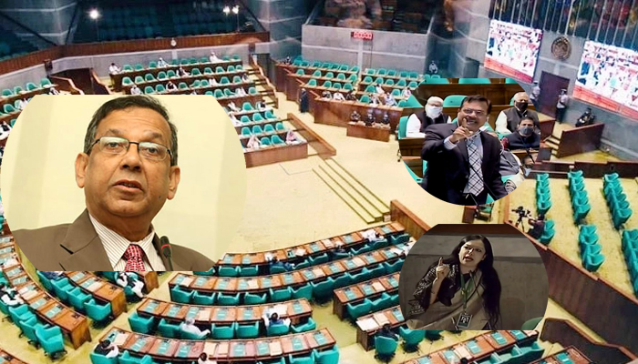বিএনপি কি পাকিস্তানে থাকে যে নির্বাচনে ডেকে আনতে হবে: আইনমন্ত্রী