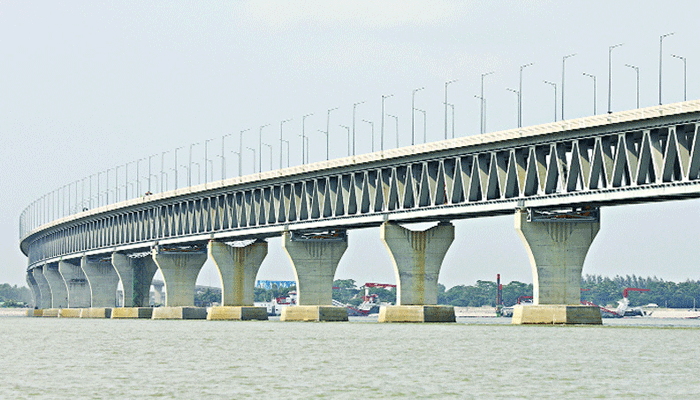 পদ্মা সেতুতে গাড়ি চলাচলের গতিসীমা ঘণ্টায় ৬০ কি.মি.