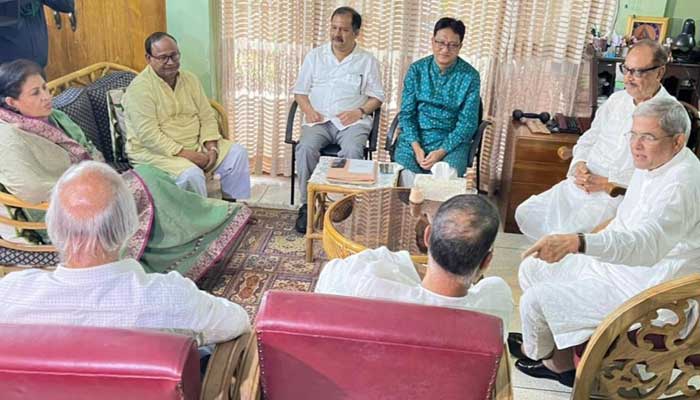 সরকার পতনের লক্ষ্যে সম্মিলিত আন্দোলনে ঐকমত্য জেএসডি-বিএনপি