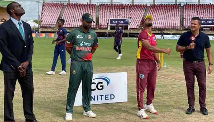 টস জিতে বোলিংয়ে বাংলাদেশ, তাসকিন নেই